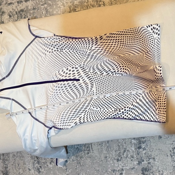 Nike White and Purple Patterned Zip-Up - Picture 11 of 11